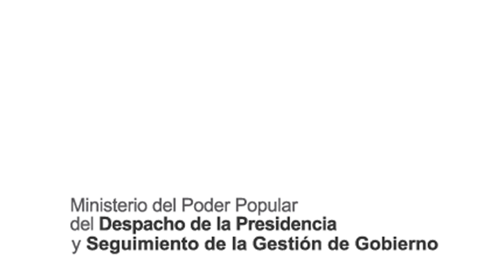 Ministerio del Poder Popular del Despacho de la Presidencia y Seguimiento de la Gestión de Gobierno